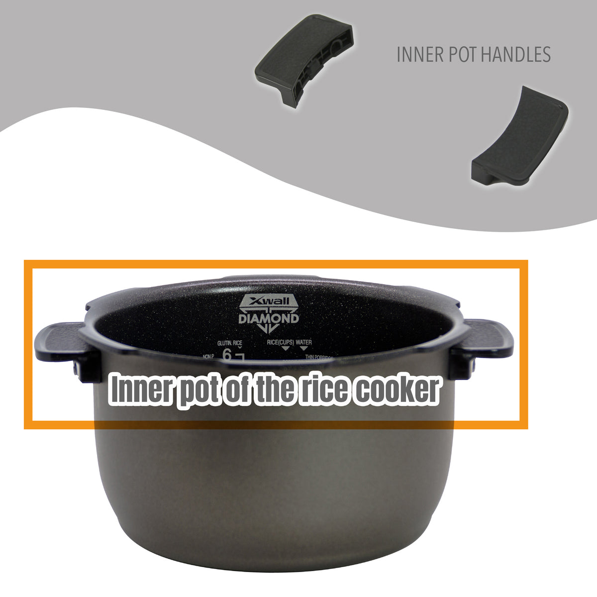 CRP-J0610F Replacement Inner Pot