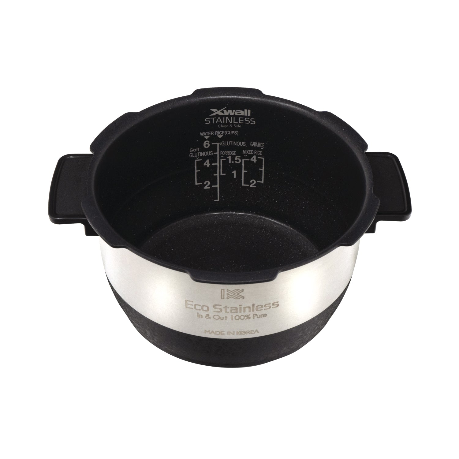 6 Cup Rice Cooker / Stainless Steel Inner Pan