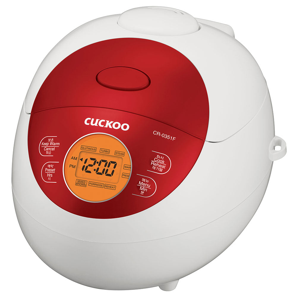 Ccon Rice Cooker 3-Cup Electric Micom Rice Cooker (CR-0351F) – CuckooMallUSA