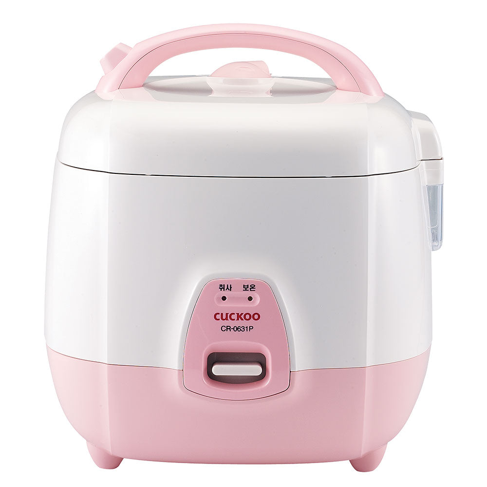 CUCKOO CR-0655F 110V 6-Cup Electric Warmer Rice Cooker - Red