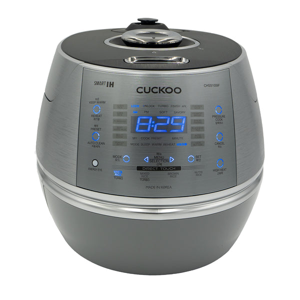 10-Cup IH Pressure Rice Cooker with KOR/ENG/CHN Voice Navigation