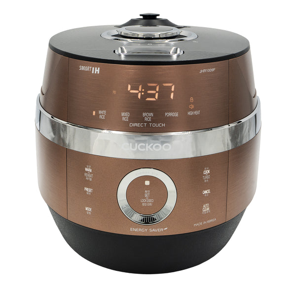 10-Cup IH Pressure Rice Cooker with KOR/ENG/CHN Voice Navigation