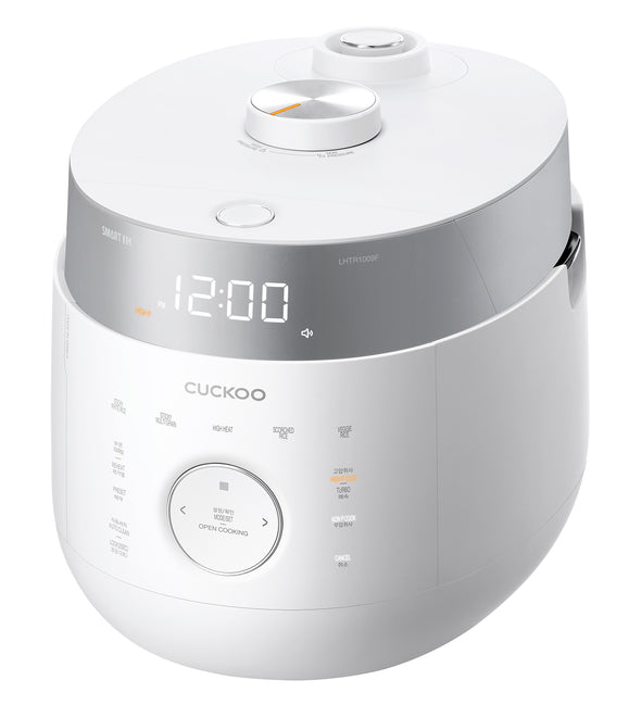10-Cup IH Twin Pressure Rice Cooker with KOR/ENG/CHN Voice Navigation (CRP-LHTR1009F)