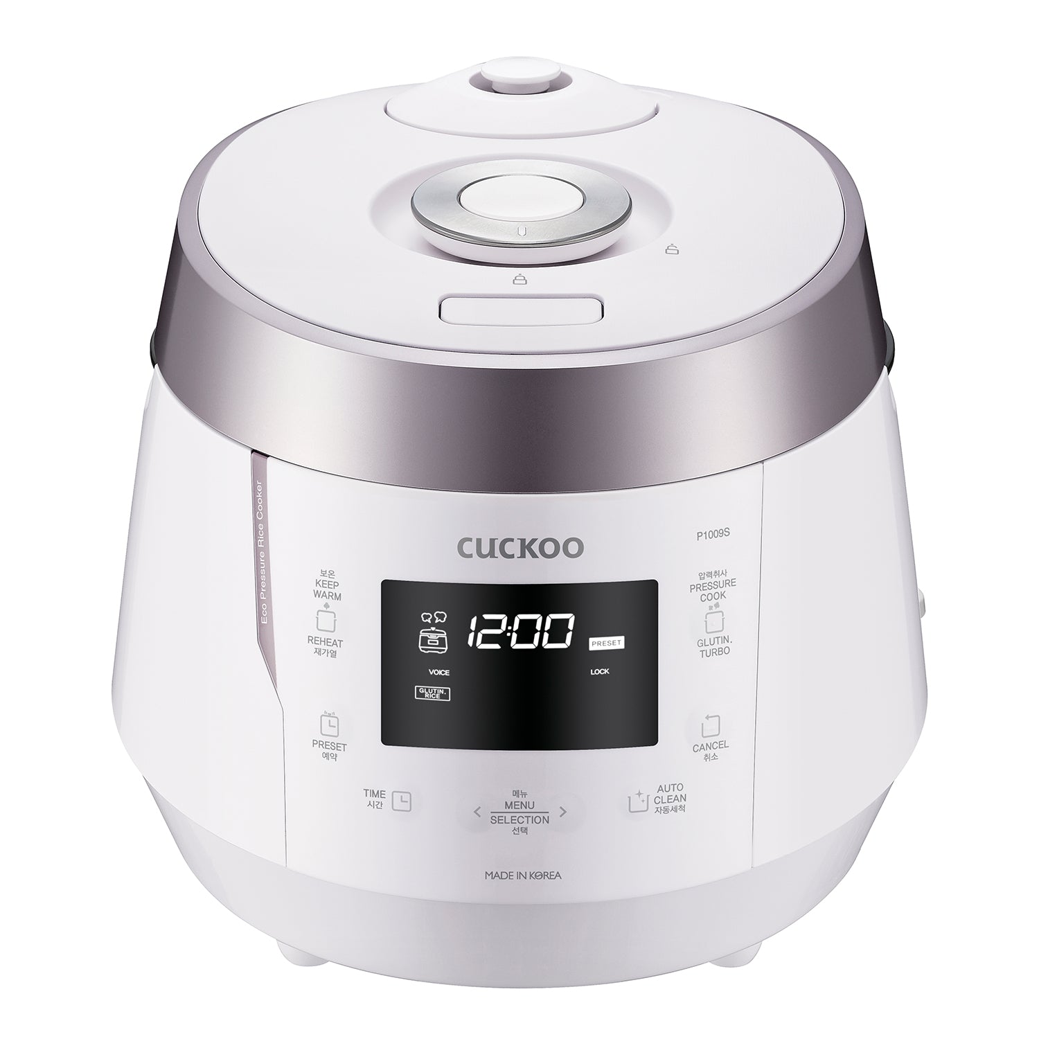 Cuckoo CRP-P1009S 10 Cups Electric Pressure Rice Cooker (Black)