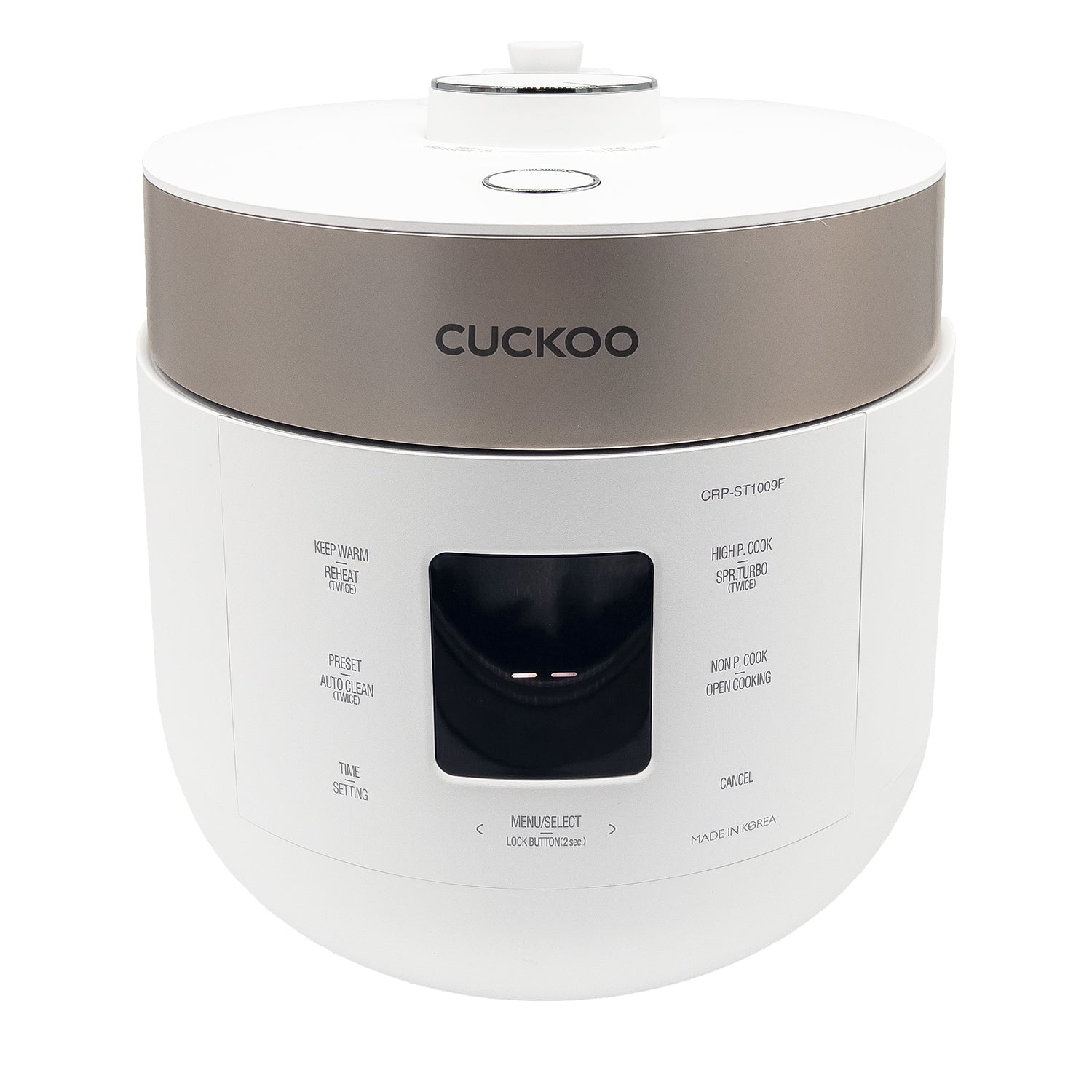 Cuckoo CRP-P1009S 10 Cups Electric Pressure Rice Cooker (Black)