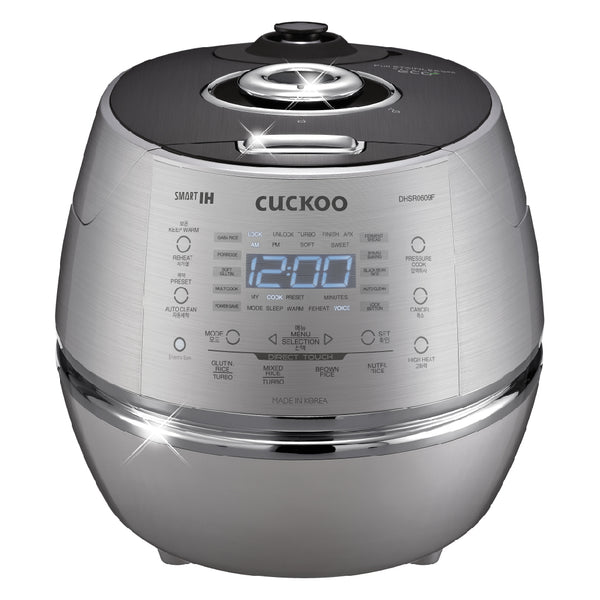 6-Cup IH Pressure Rice Cooker with KOR/ENG/CHN Voice Navigation