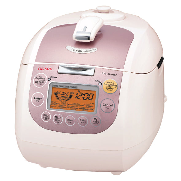 10-Cup Electric Pressure Rice Cooker with KOR Voice Navigation (CRP-G1015F)